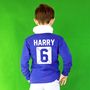 Child's Personalised Rugby Top, thumbnail 2 of 10