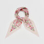 Penelope Pink Heart Triangle Scarf, thumbnail 3 of 7