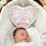 Personalised Baby Girl Christening Wooden Sign, thumbnail 3 of 3