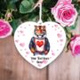 Personalised Tiger Decoration, thumbnail 2 of 2