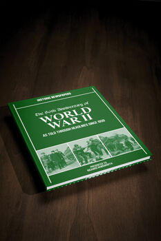 Ww2 Pictorial Personalised Deluxe War History Book, 9 of 9