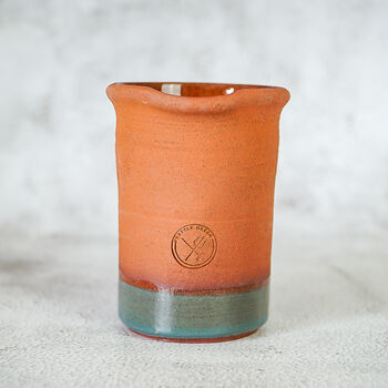 Terracotta Pottery Toothbrush Storage Pot, 2 of 7