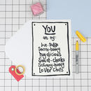 Best Of 40 Not On The High Street Anniversary Card