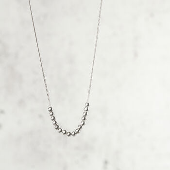 Sterling Silver 16 Beads 16th Birthday Necklace, 7 of 8