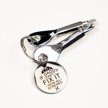 Keychain Screwdriver Set | Father's Day Gift, Dads Tools, Personalised Keyring, 3 of 5
