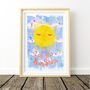 Colourful Kids Sunshine Print, thumbnail 1 of 8