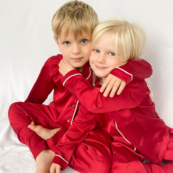 Personalised Childrens Christmas Pyjamas, 7 of 7