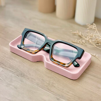 Pink Glasses Holder Sunglasses Case And Eyewear Tray, 8 of 12