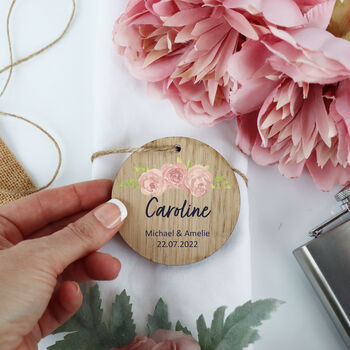 Personalised Printed Wooden Wedding Place Settings, 4 of 4