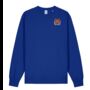 Adults Embroidered Organic Cotton Tiger Sweatshirt, thumbnail 2 of 12