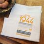 Personalised 80th Birthday Gift Microfibre Tea Towel, thumbnail 4 of 9