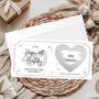Personalised 40th Birthday Scratch Card, Surprise Gift Reveal, thumbnail 1 of 9