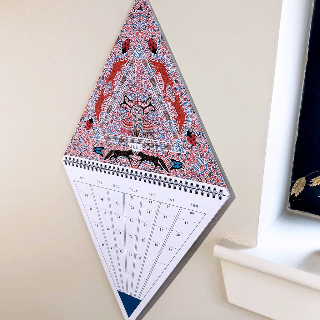 2023 Triangle Wall Calendar By Prism of Starlings