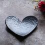 Personalised Steel Heart Dish, 11th Anniversary Gift, thumbnail 8 of 10