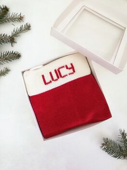Personalised Santa Stocking Sack, 4 of 5