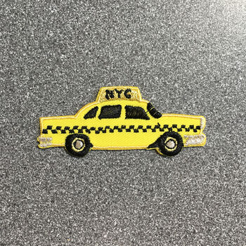 New York Taxi Iron On Patch, 2 of 4