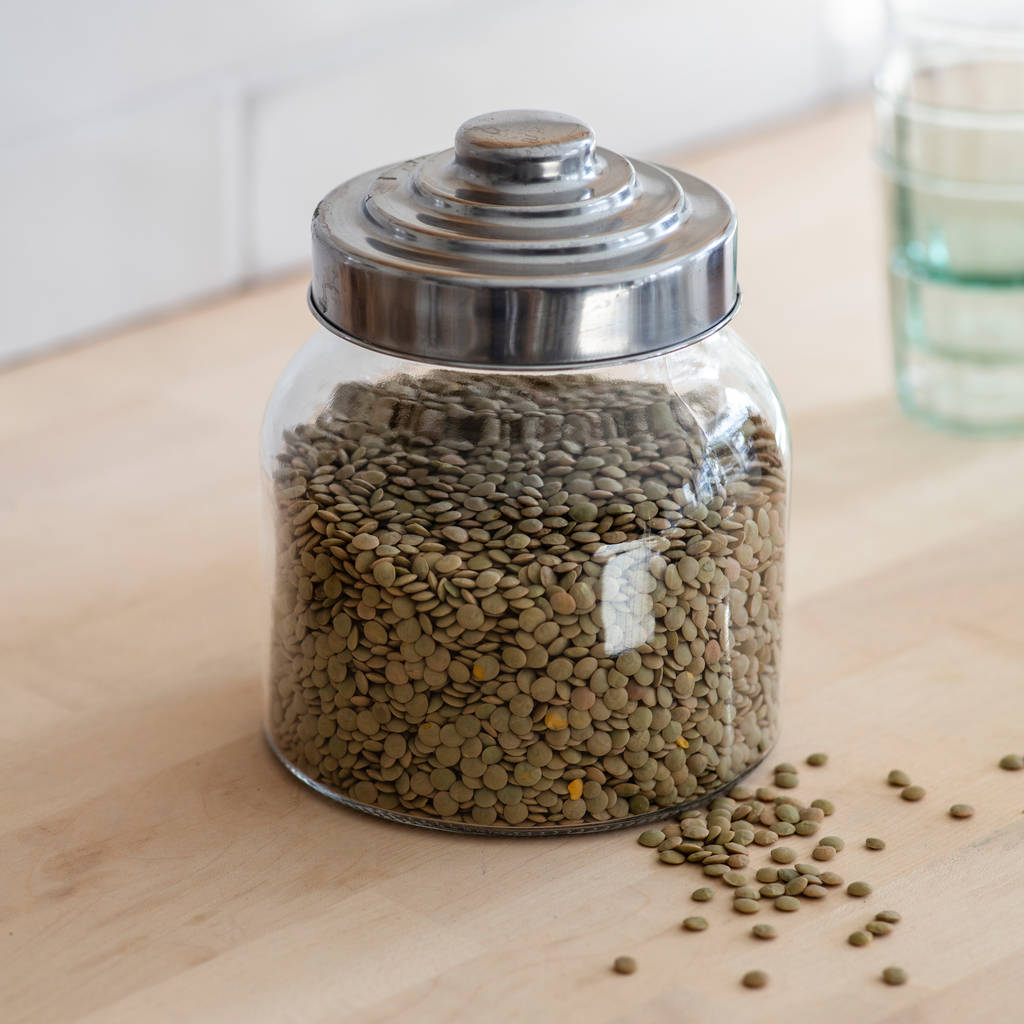 Glass Storage Jars By Garden Trading