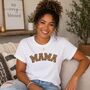 Mama Leopard Print T Shirt Gift, thumbnail 1 of 8