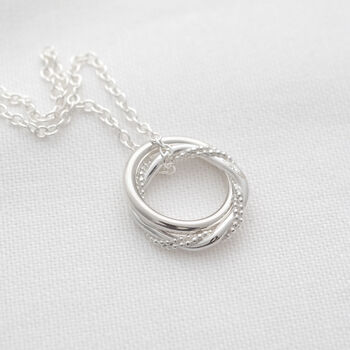 Sterling Silver 21st Birthday Necklace Hallmarked, 2 of 11