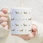 Personalised Dachshund Mug For Sausage Dog Mum, thumbnail 1 of 4