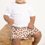 Matching Family Boy's Leopard Swimshorts, thumbnail 3 of 6