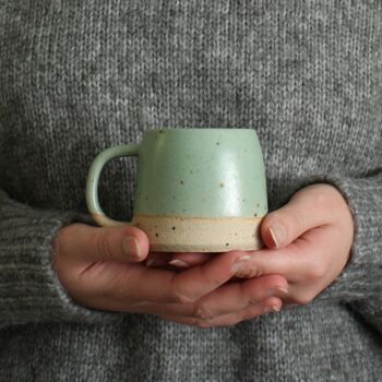 Espresso Ceramic Mugs, Mini Mugs In Pastel Colours, 6 of 7