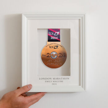 Personalised Medal Memory Frame, 2 of 7