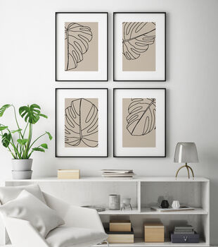 Botanical Set Of Four Unframed Home Prints, 4 of 12
