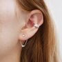 Opal Chandelier Ear Jacket Stud Earrings, thumbnail 1 of 5