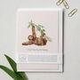 'Don't Hurry, Be Happy' Sloth Save The Planet Card, thumbnail 1 of 3