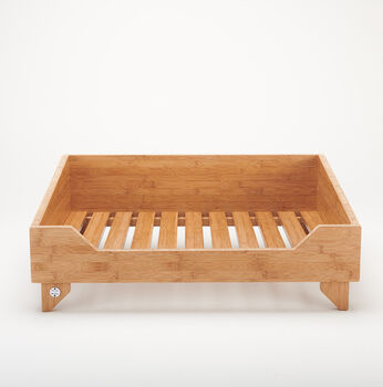 Bamboo Dog Bed, 3 of 12
