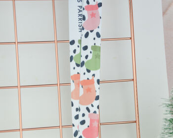Personalised Christmas Stocking Lanyard, 6 of 6