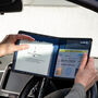 Disabled Blue Badge Parking Permit Wallet In Holographic Black Glass, thumbnail 2 of 10