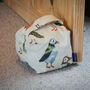 Heavy Weight Door Stopper In Patterned Puffin, thumbnail 1 of 5
