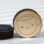 Kawaii Tea And Toast Polymer Stamp Set, thumbnail 2 of 6