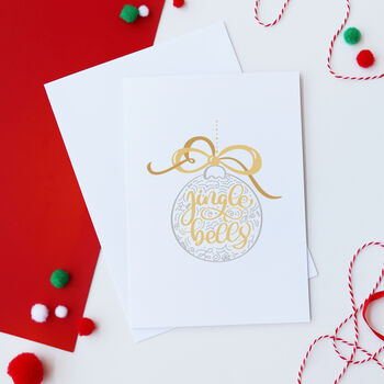 Jingle Bells Christmas Card, 3 of 3