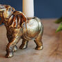 Gold Elephant Candle Holder, Candlestick, thumbnail 4 of 5