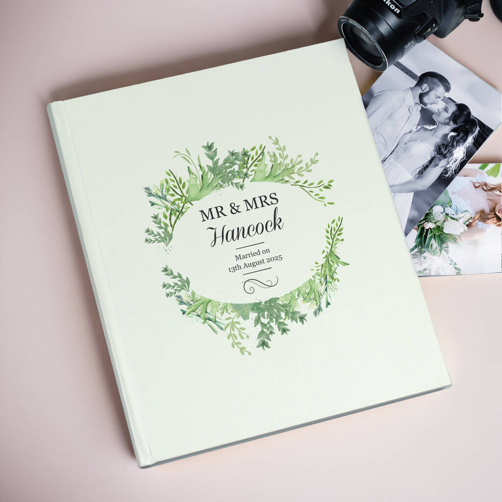 Personalised Botanical Traditional Photo Album, 1 of 5