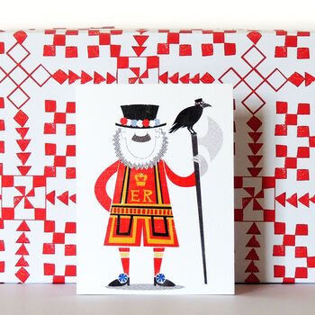 Mini Beefeater London Card, 4 of 5