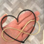 Wire Valentines Infinity Heart, thumbnail 2 of 4