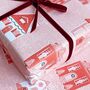 Cosy Winter Cottages Christmas Wrapping Paper, thumbnail 4 of 5