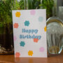 Retro Happy Birthday Card, thumbnail 6 of 7