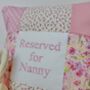 Reserved For Nanny Cushion Peach And Raspberry, thumbnail 5 of 7