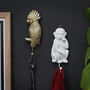 Cockatoo Wall Hooks Gold And White, thumbnail 7 of 8