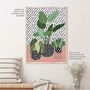 Trio Of Spotty House Plants Print, thumbnail 2 of 7