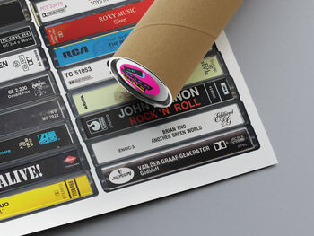 51st Birthday Personalised Print Music From 1975, 3 of 9