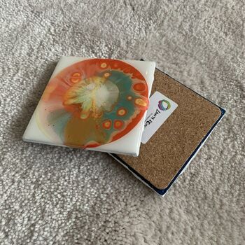 Orangery Summer Feel Ceramic Coasters | Set Of Two, 2 of 5