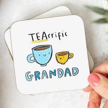 Personalised Mug 'Tearrific Grandad', 3 of 3