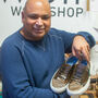 Private Leather Sneaker Making Experience Day In Manchester, thumbnail 10 of 12