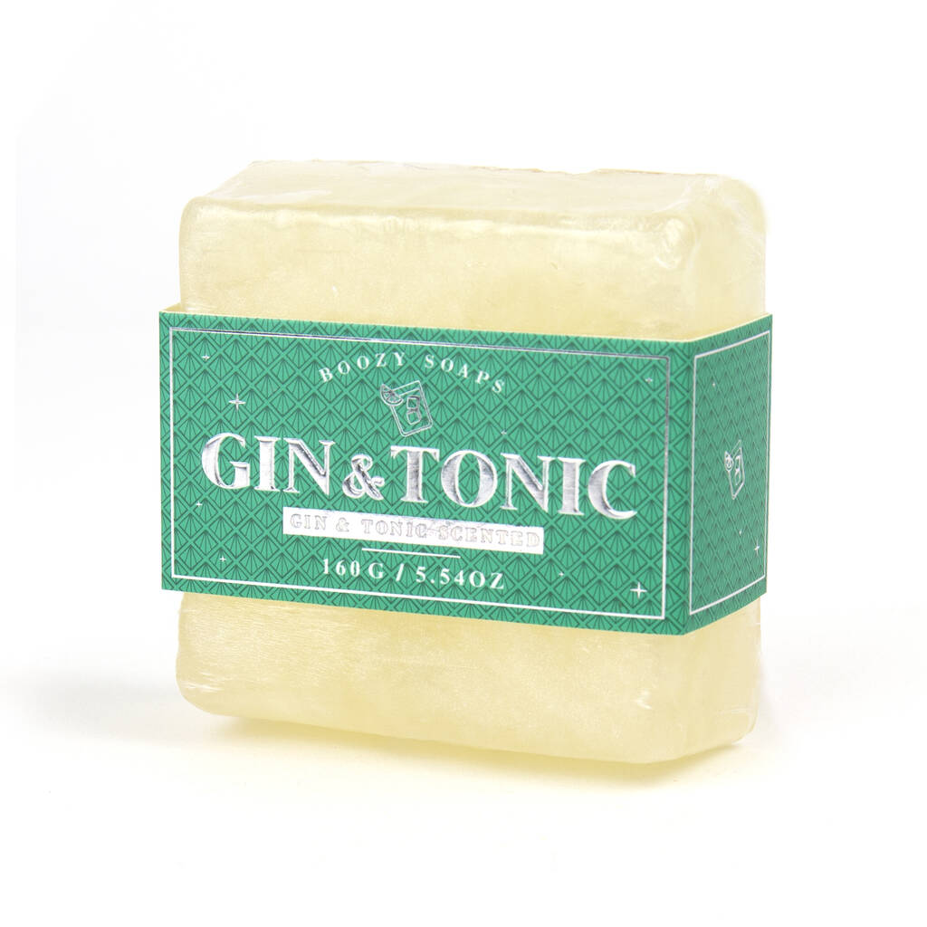 Gin And Tonic Soap By all things Brighton beautiful